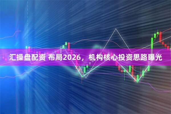汇操盘配资 布局2026，机构核心投资思路曝光